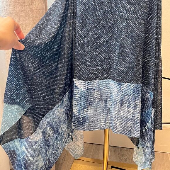 Petit Pois by Viviana G Women's Blue and Navy Dress - Picture 6 of 8